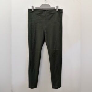 Banana Republic Devon Legging-Fit Stretch Ankle Pant Ponte, Olive Green